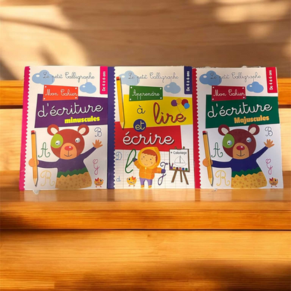 Pack Magique d'Apprentissage  7 Livres Éducatifs Réutilisables en Édition Spéciale